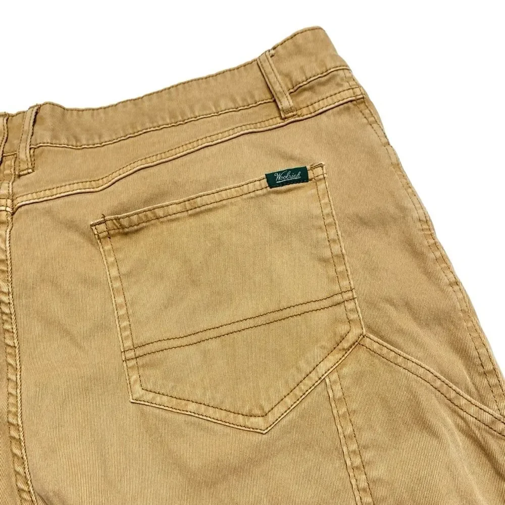 Woolrich Stretch Fit Utility Pants Tan Sz 38/32